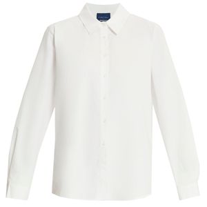 Camicia in popeline di cotone Bianco