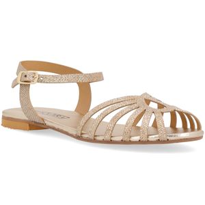 Ponza flat leather sandal
