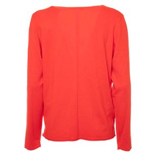 Cardigan a V in viscosa stretch