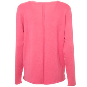 Cardigan girocollo in viscosa stretch