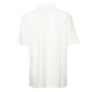 Polo in cotone Pima con fiore stampato
