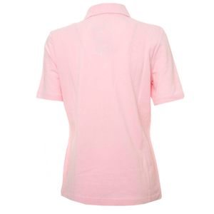 Polo in cotone Pima con fiore stampato