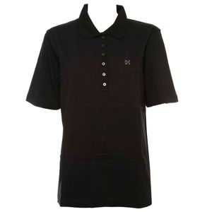 Polo in cotone Pima con strass
