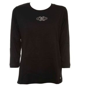 Maglia in cotone Pima con strass