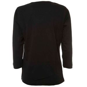 Maglia in cotone Pima con strass