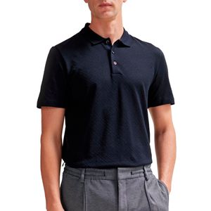 Perry polo shirt in cotton and silk