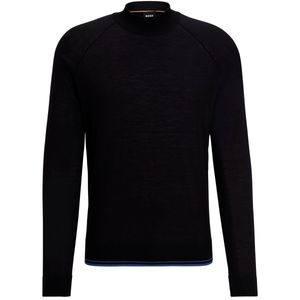Even sweater in wool blend