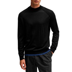 Even sweater in wool blend