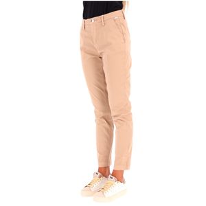 Pantaloni chino in tela di cotone