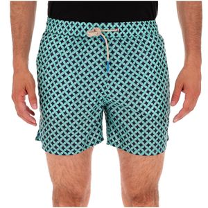 Boxer da mare stampa geometrica