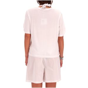 White T-shirt with heart print