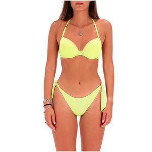 Bikini completo con ferretto e lacci