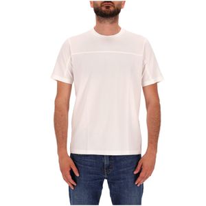 T-Shirt in Superfine Cotton Stretch