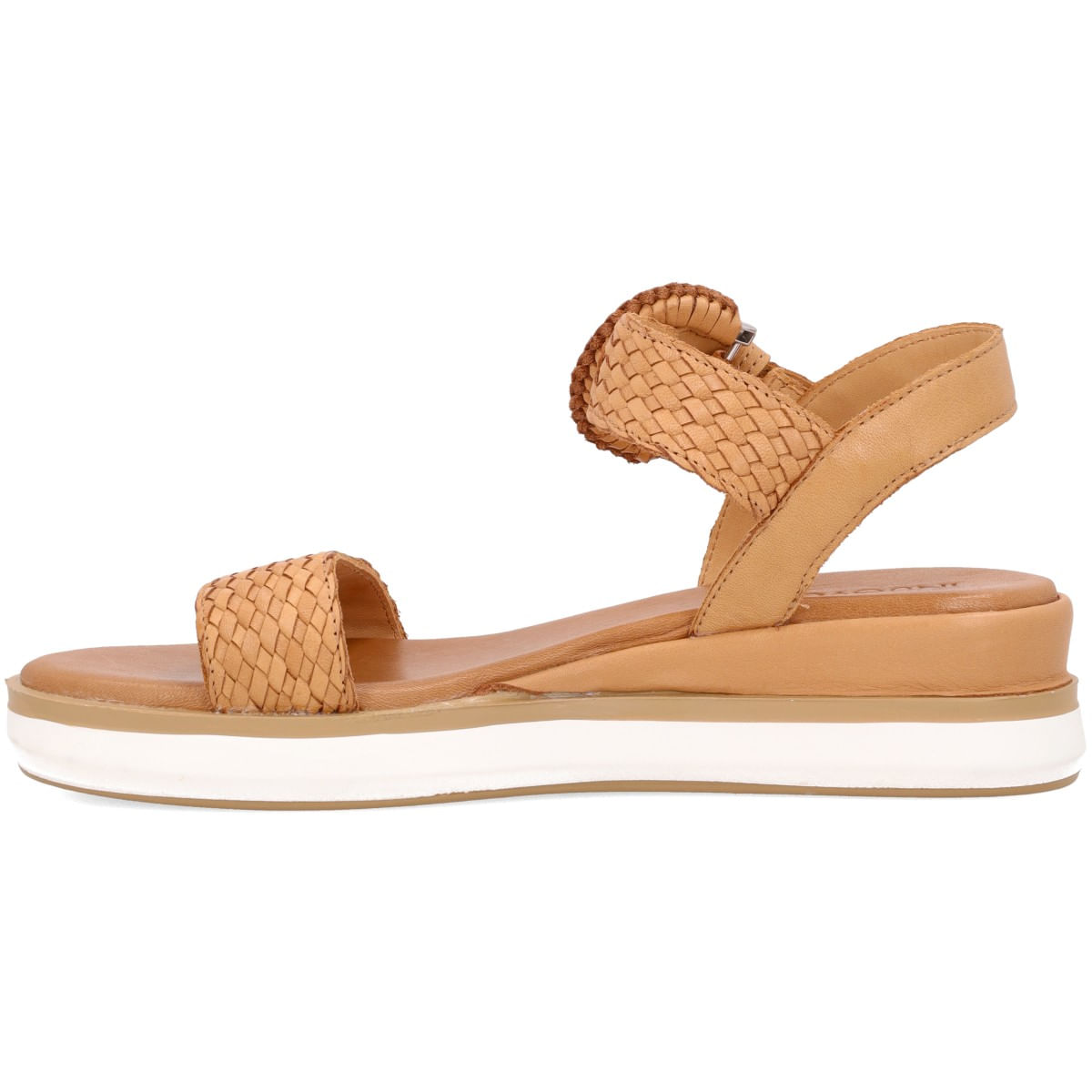 Inuovo - Woven leather sandals with platform on Arteni Shop