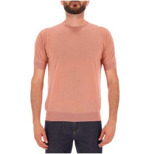 T-Shirt in cashmere e seta