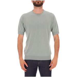 T-Shirt in cashmere e seta