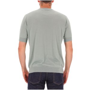 T-Shirt in cashmere e seta