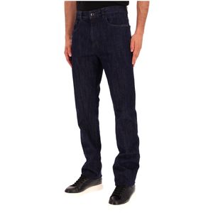 Jeans scuro cinque tasche regular fit