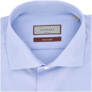 Camicia Impeccabile slim fit azzurra