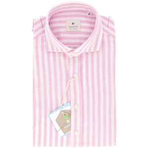 Camicia Simo in misto lino e cotone