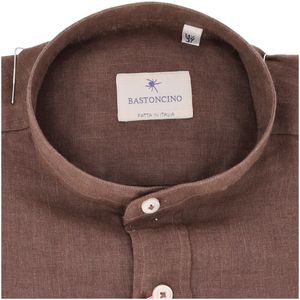 Simo solid color shirt in pure linen