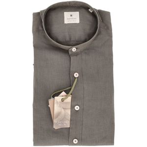 Simo solid color shirt in pure linen