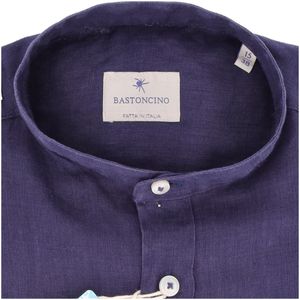 Simo solid color shirt in pure linen