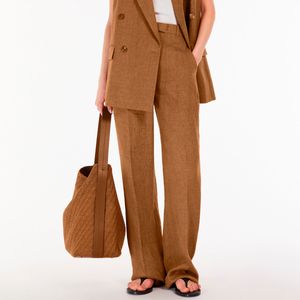 Pantalone in lino délavé Alcano