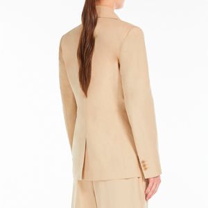 Dattero linen blend canvas blazer