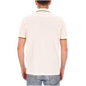 Cotton pique polo shirt with embroidered logo