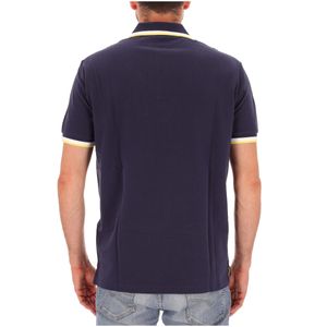 Cotton pique polo shirt with embroidered logo