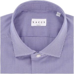 Camicia Classic Tailor Fit pied de poule