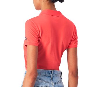 T-shirt with polo collar