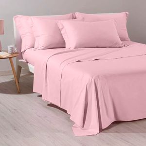 Color queen size sheet set