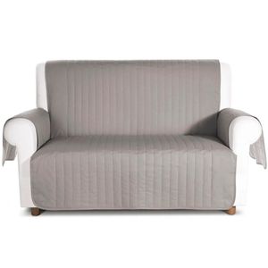 Bicolor three-seat sofa cover