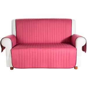 Bicolor three-seat sofa cover