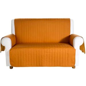 Bicolor three-seat sofa cover