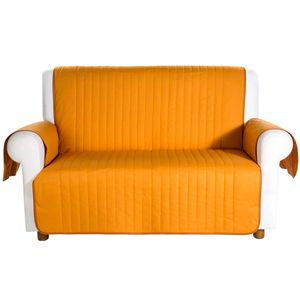 Bicolor three-seat sofa cover