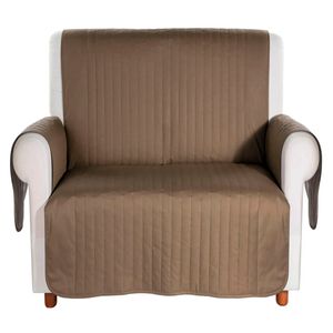 Bicolor armchair cover