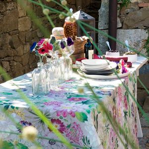 Tovaglia La Vie En Rose 160x230 da  otto posti