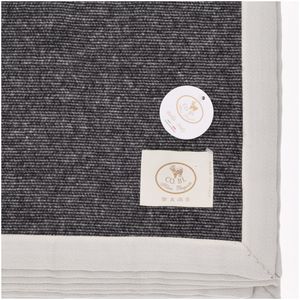 Coperta matrimoniale Amelia in cashmere e lana