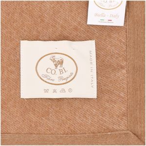 Coperta Stella color cammello 180x220cm
