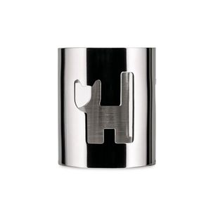 Napkin holder with perforated dog