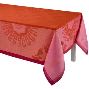 Tovaglia Jardin d'orient Terracotta 175x250