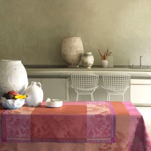 Tovaglia Jardin d'orient Terracotta 175x250