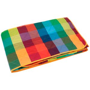 Wilson checkered bedspread 260x265