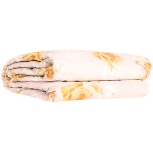 Copriletto trapuntato Rose 270x270 cm