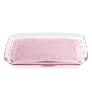 Vassoio Teatime di colorazione rosa