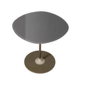 Tavolino Thierry grigio alto 45cm