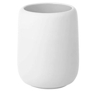 Toothbrush holder Sono White 300 ml
